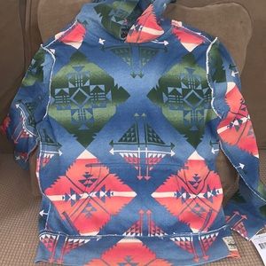 Boys Ralph Lauren southwestern print hoodie